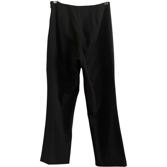 Ralph Lauren Black Label Wool Straight Leg Pants 6 Chocolate Brown Quiet Luxury - Picture 5 of 15